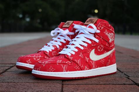 jordan louis vuitton red|louis vuitton jordan 1 release.